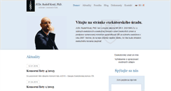 Desktop Screenshot of exeurad.sk